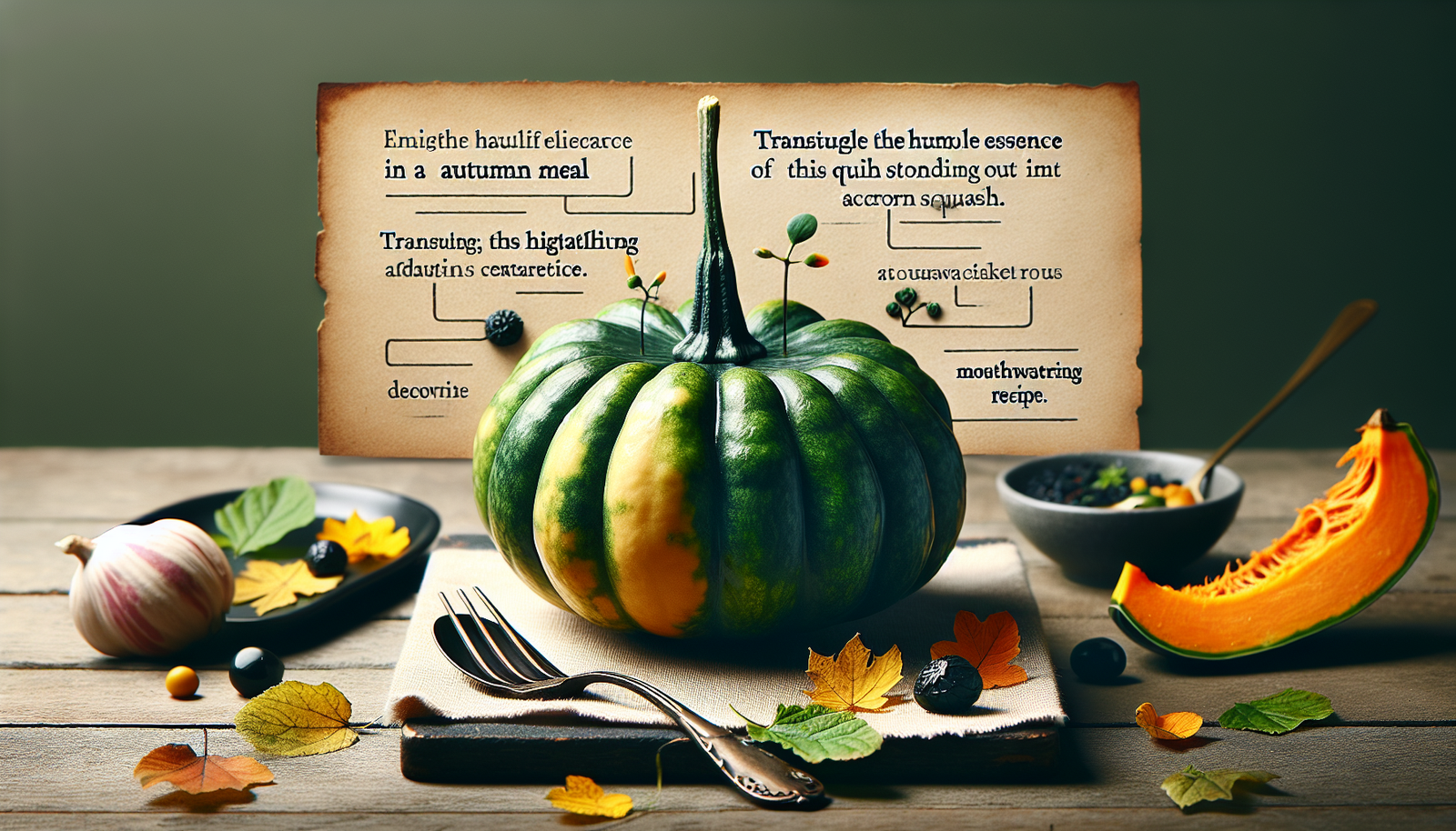 Simple Green Acorn Squash Recipe