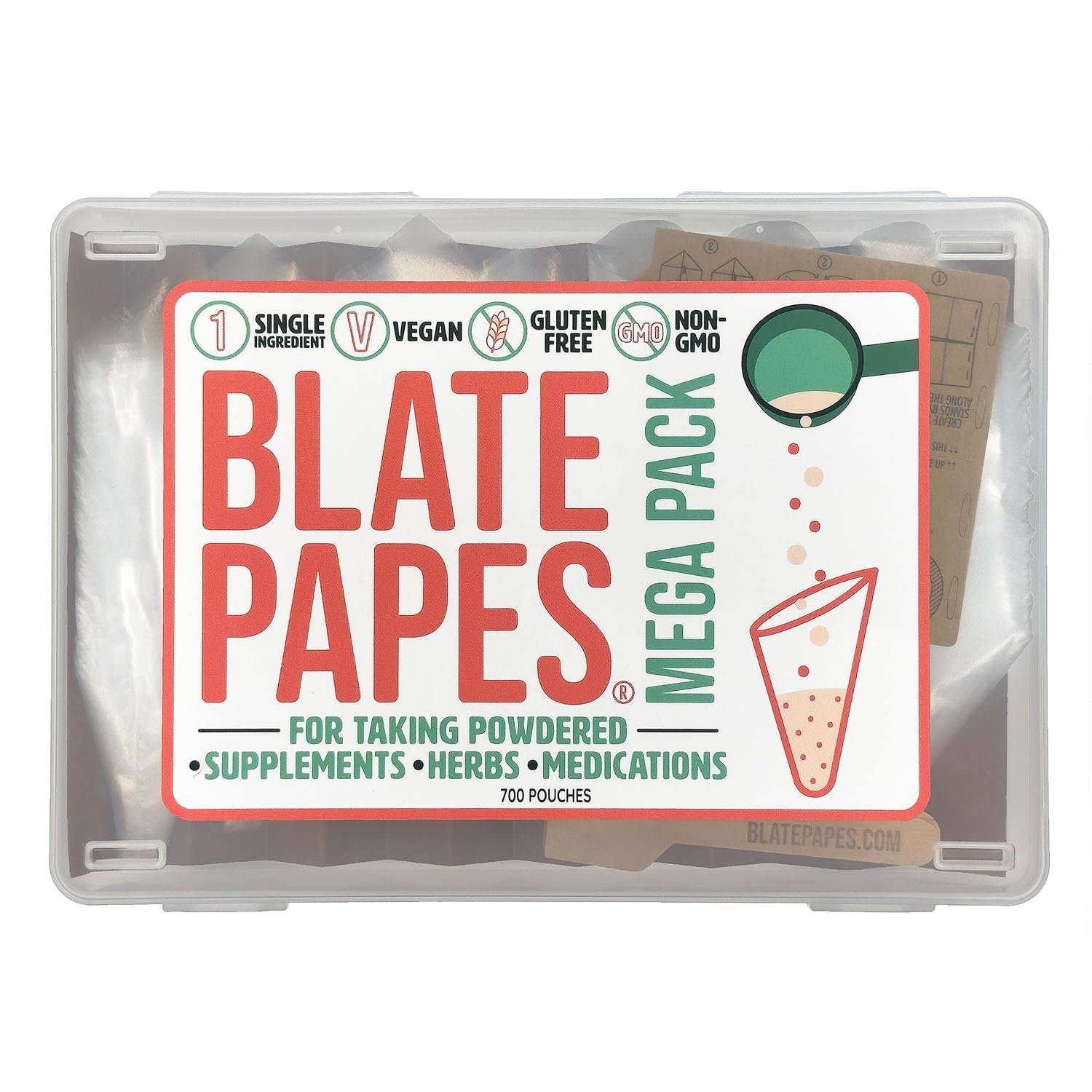 Blate Papes Pouches 700 Count Review