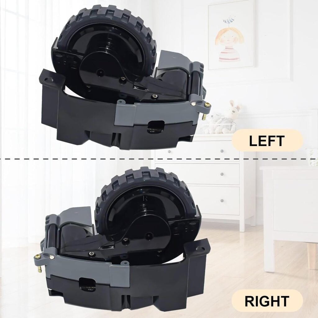 Coodss Left and Right Drive Wheel Module Pair for IROBOT Roomba i7 i7+ i8 i3 i6+/Plus E5 E6 E7 J7 J7+ J6+ Vacuum Cleaner Replacement Parts Accessories