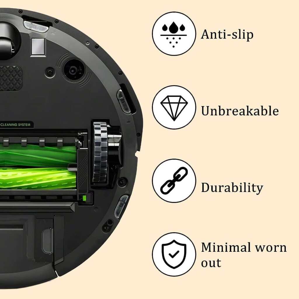 Coodss Left and Right Drive Wheel Module Pair for IROBOT Roomba i7 i7+ i8 i3 i6+/Plus E5 E6 E7 J7 J7+ J6+ Vacuum Cleaner Replacement Parts Accessories