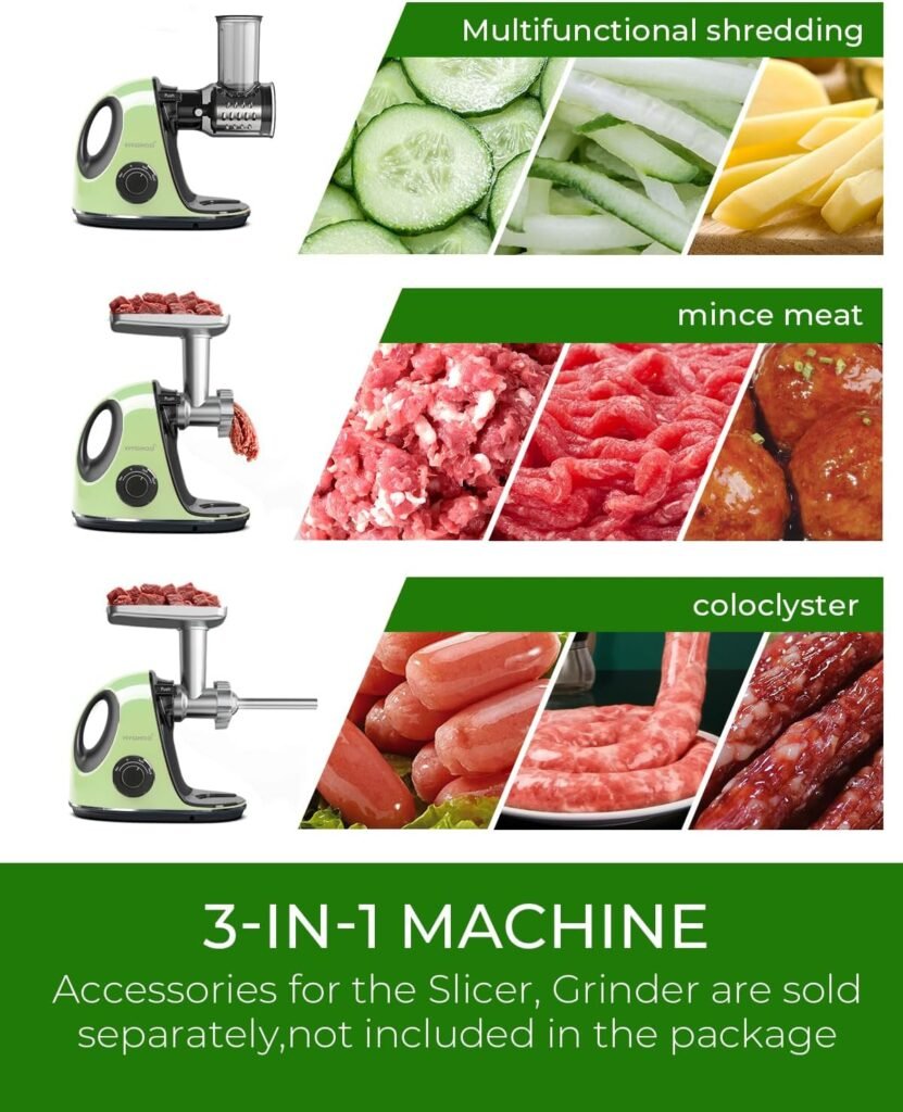 Juicer Machines, Vividmoo Masticating Juicer machines with 3-Inch Wide Chute, 2-Speed Modes  Reverse Function, Powerful Fruit Cold Press Juicer, Dishwasher Safe Slow Masticating Juicer