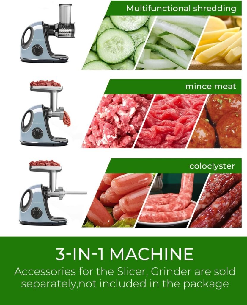 Juicer Machines, Vividmoo Masticating Juicer machines with 3-Inch Wide Chute, 2-Speed Modes  Reverse Function, Powerful Fruit Cold Press Juicer, Dishwasher Safe Slow Masticating Juicer