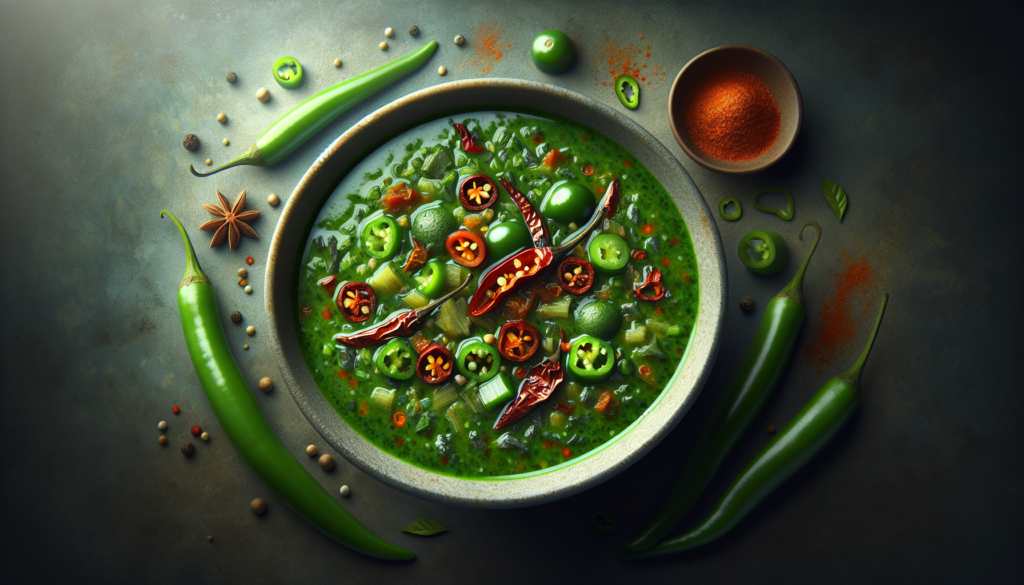 Savory Green Chili Soup Recipe