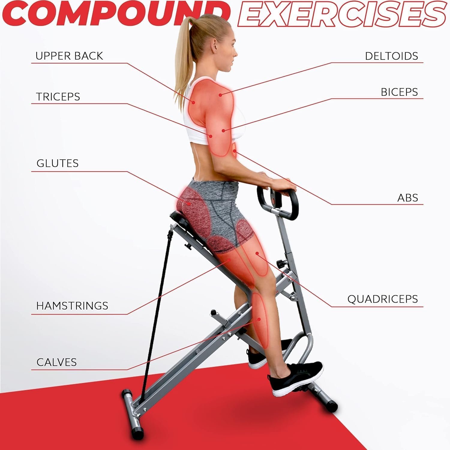 Sunny Health & Fitness Row-N-Ride Squat Assist Trainer Review